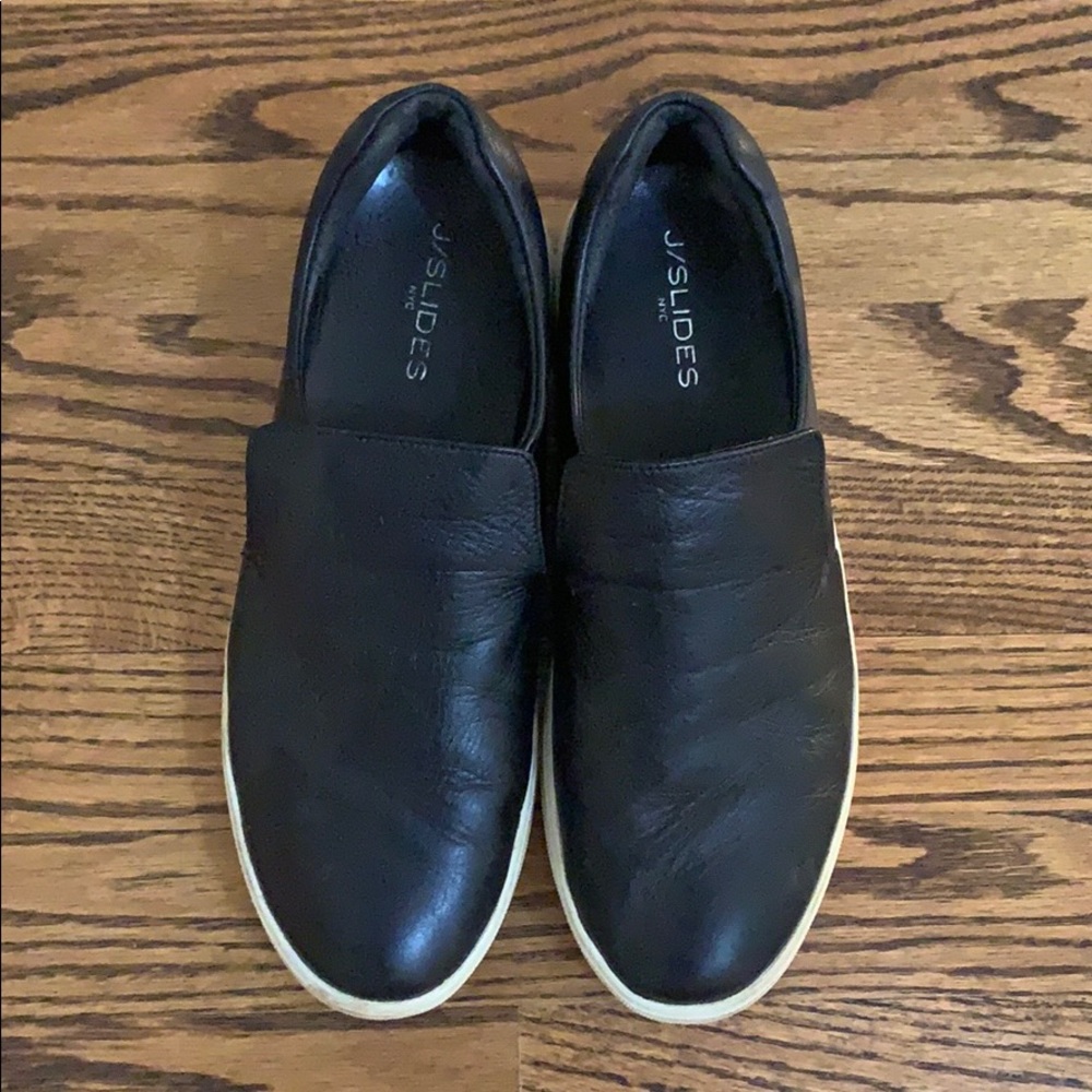 J/Slides black sneaker